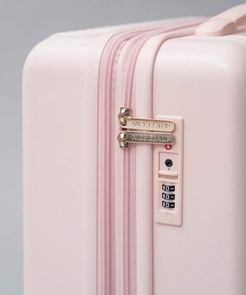 one after another NICE CLAUP（ワンアフターアナザーナイスクラップ）の「NICE CLAUPスーツケース(大) （縦57cm3～4泊サイズ）（スーツケース/キャリーバッグ・レディース・ピンク/サックスブルー・FREE）」の15枚目の写真