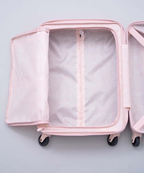one after another NICE CLAUP（ワンアフターアナザーナイスクラップ）の「NICE CLAUPスーツケース(大) （縦57cm3～4泊サイズ）（スーツケース/キャリーバッグ・レディース・ピンク/サックスブルー・FREE）」の17枚目の写真