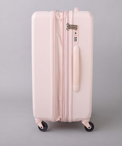 one after another NICE CLAUP（ワンアフターアナザーナイスクラップ）の「NICE CLAUPスーツケース(大) （縦57cm3～4泊サイズ）（スーツケース/キャリーバッグ・レディース・ピンク/サックスブルー・FREE）」の14枚目の写真