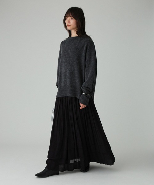 BABYLONE(バビロン)の「コットンボリュームスカート(スカート・レディース・ホワイト/ブラック・フリー)」の4枚目の写真