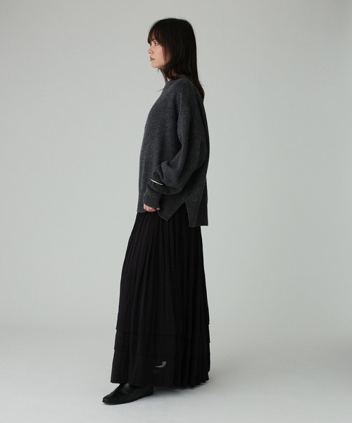 BABYLONE(バビロン)の「コットンボリュームスカート(スカート・レディース・ホワイト/ブラック・フリー)」の5枚目の写真