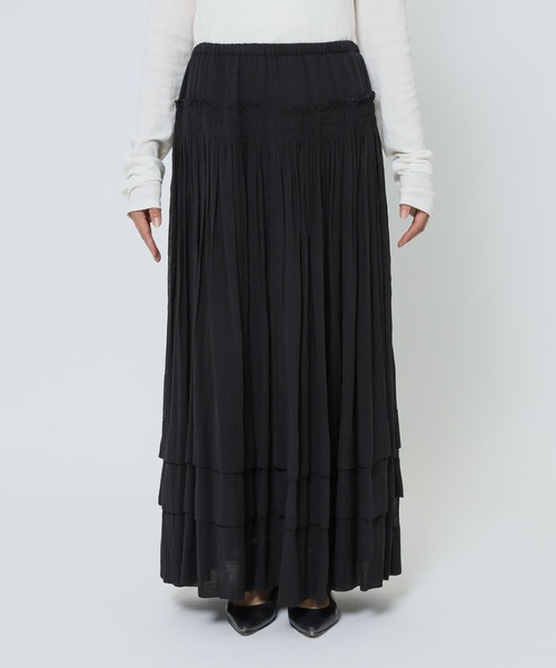 BABYLONE(バビロン)の「コットンボリュームスカート(スカート・レディース・ホワイト/ブラック・フリー)」の10枚目の写真