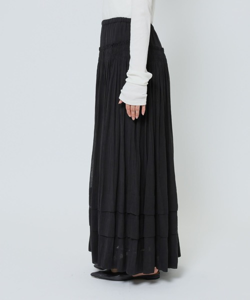 BABYLONE(バビロン)の「コットンボリュームスカート(スカート・レディース・ホワイト/ブラック・フリー)」の11枚目の写真