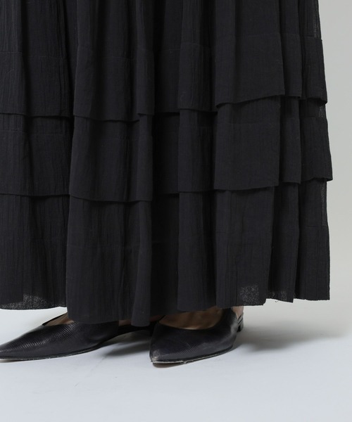 BABYLONE(バビロン)の「コットンボリュームスカート(スカート・レディース・ホワイト/ブラック・フリー)」の15枚目の写真