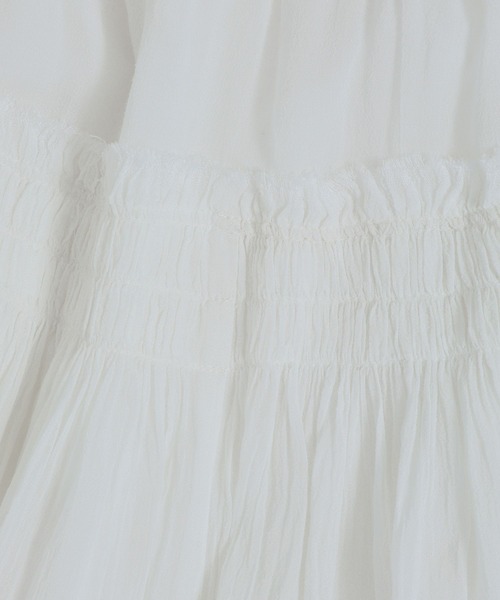 BABYLONE(バビロン)の「コットンボリュームスカート(スカート・レディース・ホワイト/ブラック・フリー)」の18枚目の写真