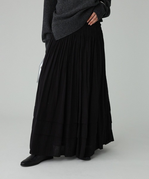 BABYLONE(バビロン)の「コットンボリュームスカート(スカート・レディース・ホワイト/ブラック・フリー)」の20枚目の写真
