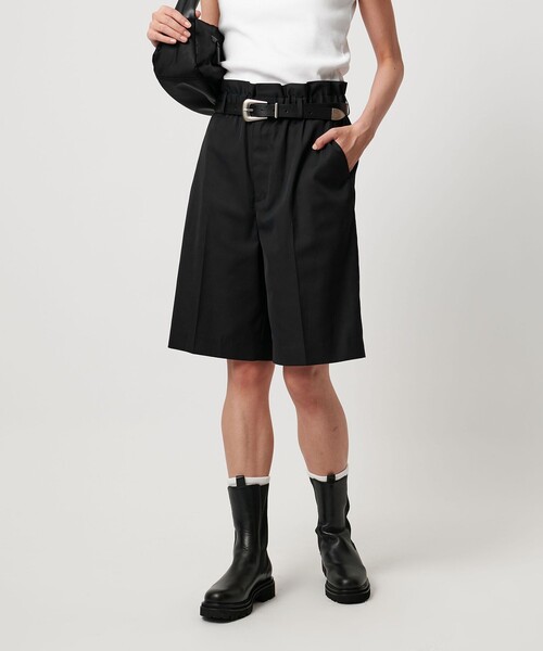 TO UNITED ARROWS（トゥーユナイテッドアローズ）の「＜TO UNITED ARROWS＞ショートパンツ（その他パンツ・レディース・ブラック・FREE）」の3枚目の写真