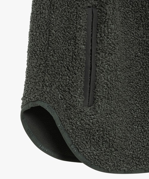 AIGLE（エーグル）の「ショートシェルパ テリー ノーカラージャケット（ブルゾン・レディース・ホワイト/グレー・38/36/40/34）」の19枚目の写真