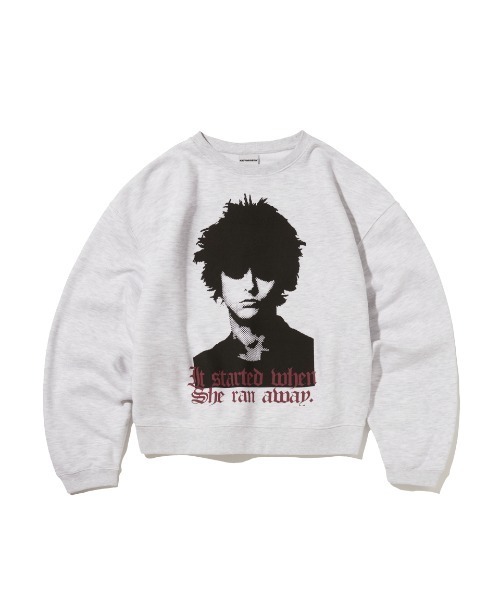 KEYMISERY(キーミザリー)の「A'GEM/9 × .kom 『KEYMISERY/キーミザリー』 HUMAN PRINT CROP SWEATSHIRT/ヒューマンプリントデザイン クロップ スウェットシャツ(スウェット・メンズ・ブラック/ライトグレー・S)」の21枚目の写真