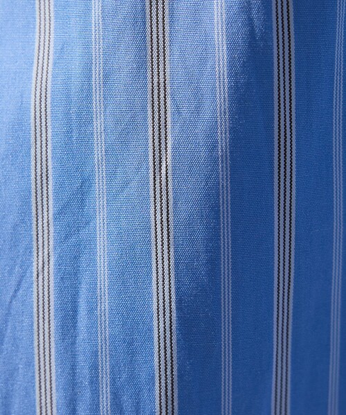 DESIGNWORKS（デザインワークス）の「【:colon / コロン】ストライプ長袖シャツ CST（シャツ/ブラウス・メンズ・ブルー系その他・1）」の2枚目の写真