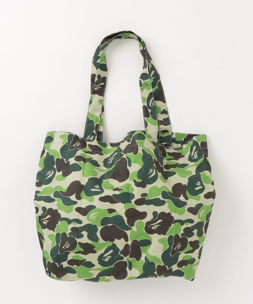 バッグ BAPE ABC CAMO BEAR ECO BAG ABC CAMO BEAR ECO BAG (S) TRAVEL（エコバッグ/サブバッグ）｜A