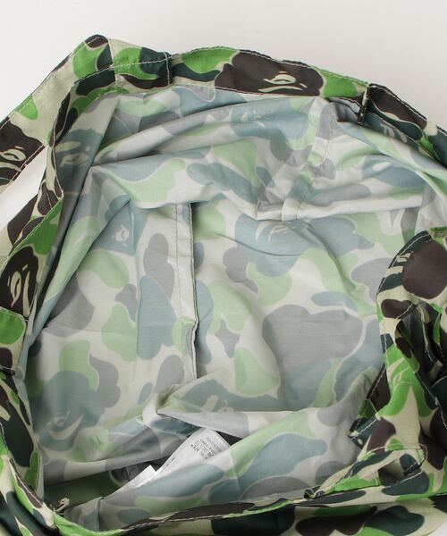 A BATHING APE（アベイシングエイプ）の「ABC CAMO BEAR ECO BAG (S) TRAVEL（エコバッグ/サブバッグ・メンズ・ブルー/ピンク/グリーン・FREE）」の12枚目の写真