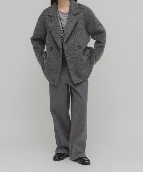 セール】シャギーテーラードジャケット（その他アウター）｜KBF