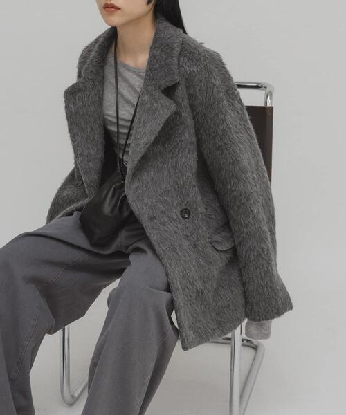 セール】シャギーテーラードジャケット（その他アウター）｜KBF