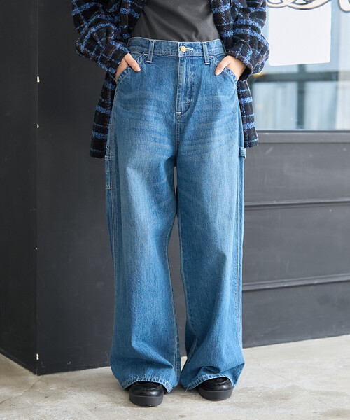 FREAK'S STORE（フリークスストア）の「Lee × FREAK'S STORE/リー 別注 PAINTER PANTS/別注 ペインターパンツ（デニムパンツ・レディース・ネイビー/ブルー/その他・SMALL/MEDIUM）」の20枚目の写真