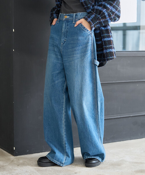 FREAK'S STORE（フリークスストア）の「Lee × FREAK'S STORE/リー 別注 PAINTER PANTS/別注 ペインターパンツ（デニムパンツ・レディース・ネイビー/ブルー/その他・SMALL/MEDIUM）」の22枚目の写真