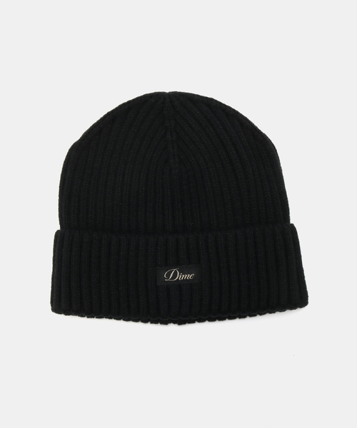 セール】【Dime/ダイム】 CURSIVE RIB BEANIE（ニットキャップ