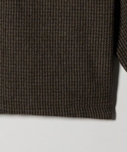 CITEN（シテン）の「＜CITEN＞ミニチェックジャケットグレー（カバーオール・レディース・ダークグレー・M/S）」の11枚目の写真