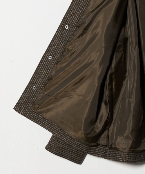 CITEN（シテン）の「＜CITEN＞ミニチェックジャケットグレー（カバーオール・レディース・ダークグレー・M/S）」の13枚目の写真