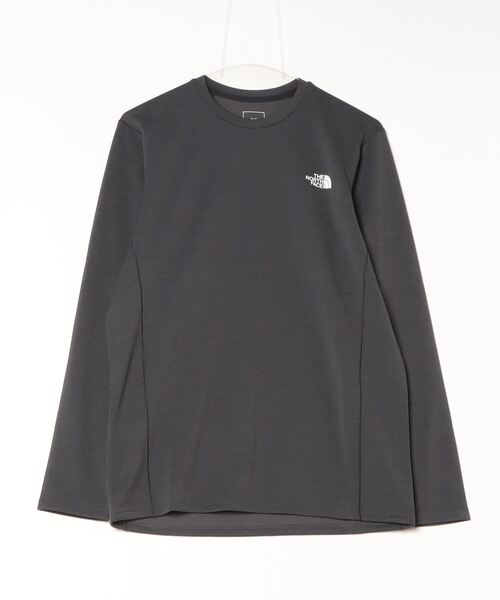 THE NORTH FACE(ザノースフェイス)の「ザ ノース フェイス THE NORTH FACE L/S QD Mid Crew_ロングスリーブキューディーミッドクルー(その他トップス・メンズ・グレー/チャコールグレー・S/M/L/LL)」の2枚目の写真