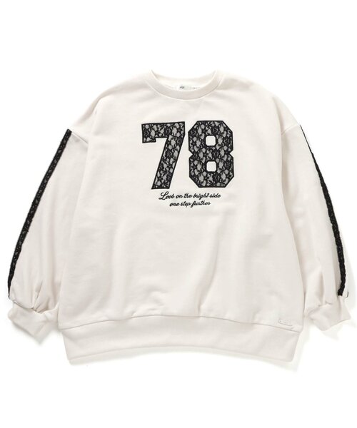 レースナンバリングBIGトレーナー（スウェット）｜algy（アルジー）の