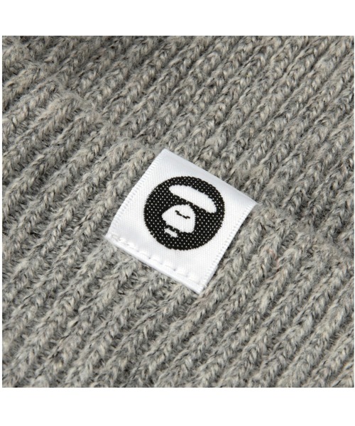 AAPE BY A BATHING APE（エーエイプバイアベイシングエイプ）の「AAPE KNIT CAP（ニットキャップ/ビーニー・メンズ・ピンク/ベージュ系その他5・FREE）」の5枚目の写真