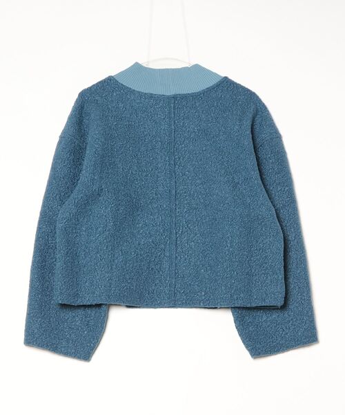 FREE STYLISTS(フリー スタイリスト)の「YUGA_YGMC Drop shoulder wool-look top(ニット/セーター・レディース・オフホワイト/グレー/ブルー・FREE)」の21枚目の写真