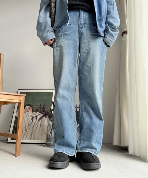 LUGG NAGG（ラグナグ）の「【BeF】【厚底ヒール】つっかけムートンサボ【３E】（スリッポン・レディース・ベージュ/キャメル/ブラック・L/LL/M）」の10枚目の写真