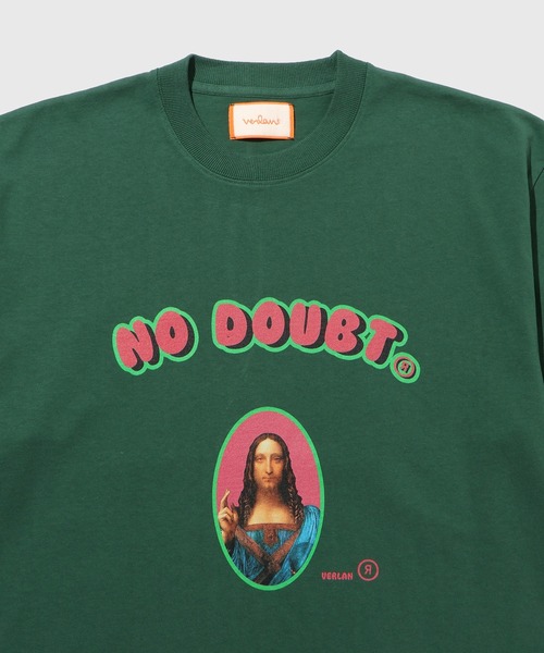 ADAM ET ROPE'（アダムエロペ）の「【Verlan/ヴェルラン】T-SHIRT NO DOUBT（Tシャツ/カットソー・メンズ・グリーン・M）」の2枚目の写真