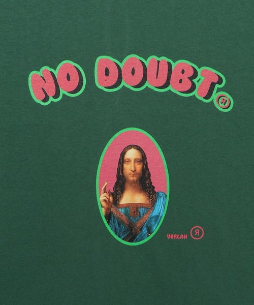 ADAM ET ROPE'（アダムエロペ）の「【Verlan/ヴェルラン】T-SHIRT NO DOUBT（Tシャツ/カットソー・メンズ・グリーン・M）」の3枚目の写真