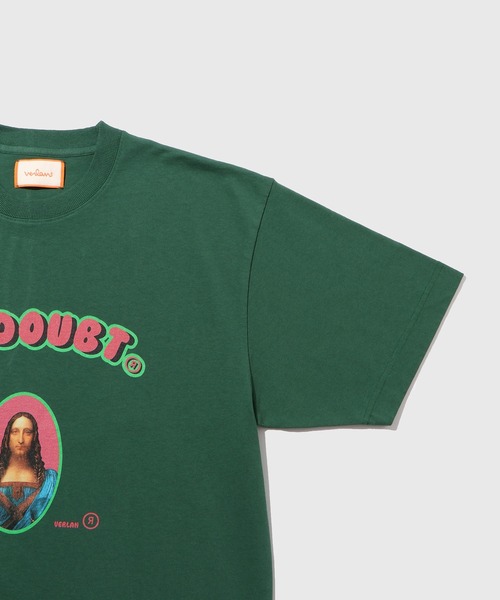 ADAM ET ROPE'（アダムエロペ）の「【Verlan/ヴェルラン】T-SHIRT NO DOUBT（Tシャツ/カットソー・メンズ・グリーン・M）」の4枚目の写真