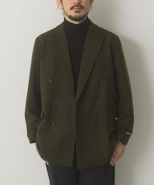 ITEMS URBANRESEARCH（アイテムズ アーバンリサーチ）の「ウール混ダブルブレストジャケット（その他アウター・メンズ・モカ/カーキ/ブラック・MEDIUM/LARGE）」の10枚目の写真