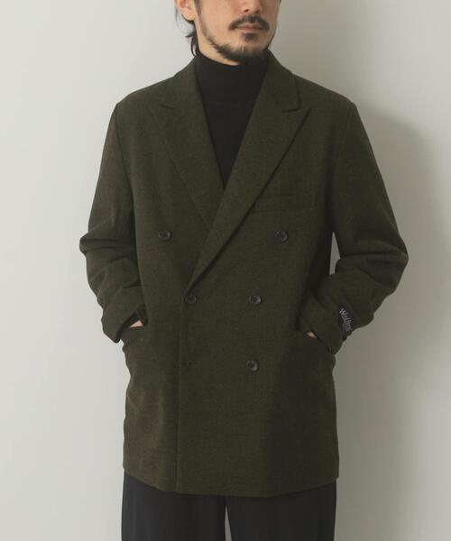 ITEMS URBANRESEARCH（アイテムズ アーバンリサーチ）の「ウール混ダブルブレストジャケット（その他アウター・メンズ・モカ/カーキ/ブラック・MEDIUM/LARGE）」の11枚目の写真