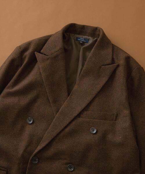 ITEMS URBANRESEARCH（アイテムズ アーバンリサーチ）の「ウール混ダブルブレストジャケット（その他アウター・メンズ・モカ/カーキ/ブラック・MEDIUM/LARGE）」の17枚目の写真