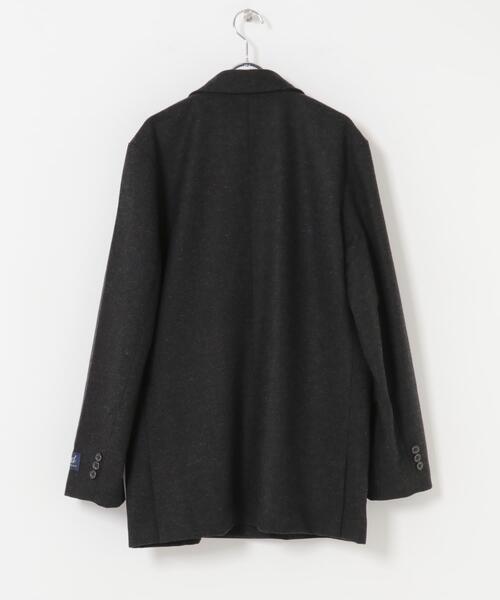 ウール混ダブルブレストジャケット（その他アウター）｜ITEMS