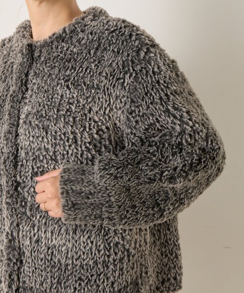 セール】ファーニットショートジャケット（その他アウター）｜Jena