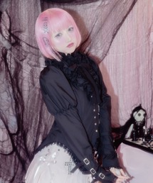 AVENCHUMU（アバンチュウム）の「little angel frill blouse（シャツ/ブラウス）」
