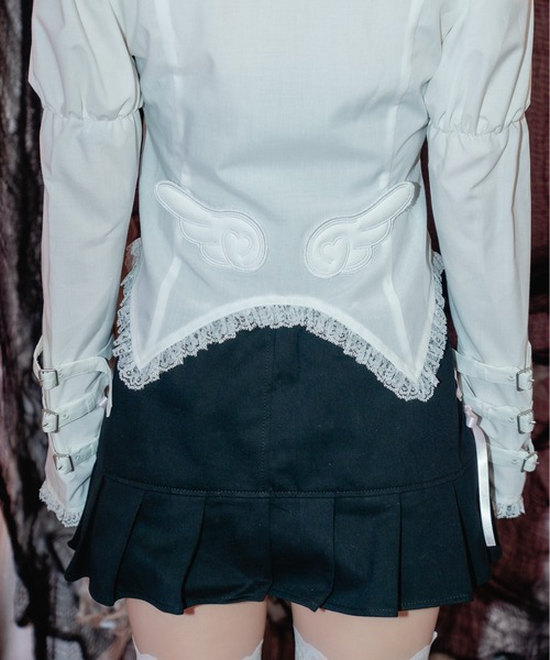 トップス AVENCHUMU little angel frill blouse little angel frill