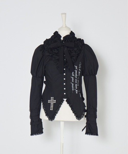 トップス AVENCHUMU little angel frill blouse little angel frill blouse（シャツ/ブラウス）｜AVENCHUMU