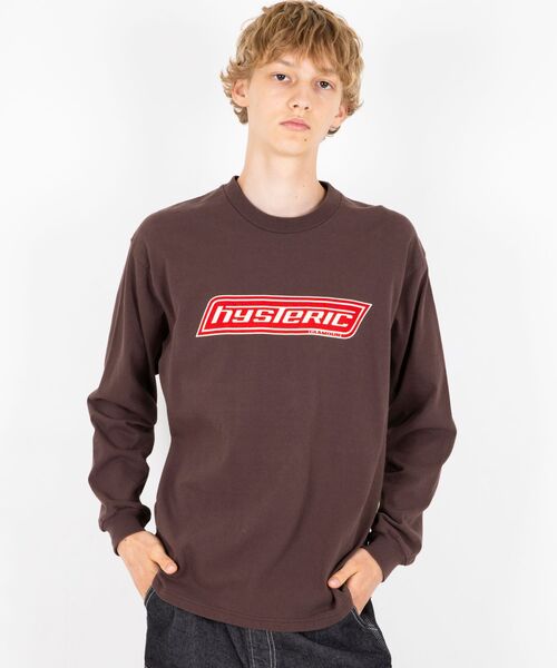 HYSTERIC GLAMOUR（ヒステリックグラマー）の「HYSTERIC LOGO Tシャツ（Tシャツ/カットソー・メンズ・ホワイト/ブラック/ブラウン・SMALL/MEDIUM/LARGE/X-LARGE）」の7枚目の写真