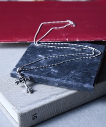 SETUP7(�Z�b�g�A�b�v�Z�u��)�́yMAISON CLUB�zHeavy CHROME Cross Charm Necklace Silver925 / �w�r�[�N�����`���[���l�b�N���X �V���o�[ KUN(�l�b�N���X)