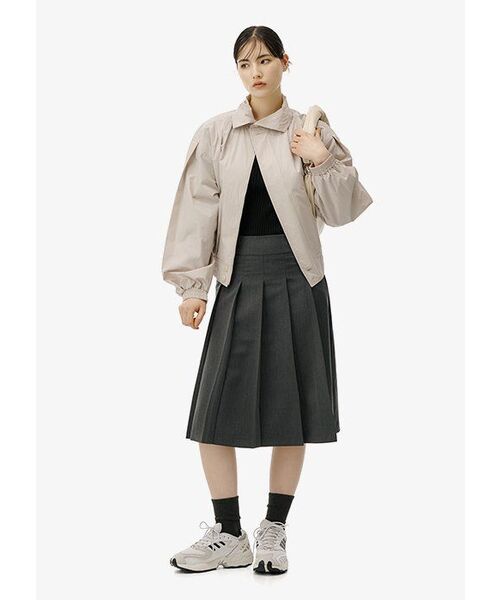 NICK&NICOLE(ニックアンドニコール)の「NICOLE SHOULDER RIBBED KNIT_BLACK(ニット/セーター・レディース・その他・FREE)」の4枚目の写真