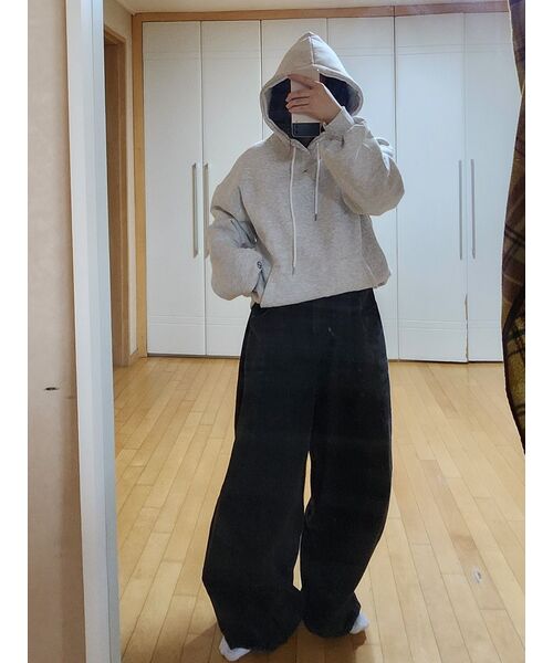 AVANDRESS（アバンドレス ）の「Super Wide Dart Denim Pants BLACK（デニムパンツ・レディース・ブラック・MEDIUM/X-LARGE）」の20枚目の写真