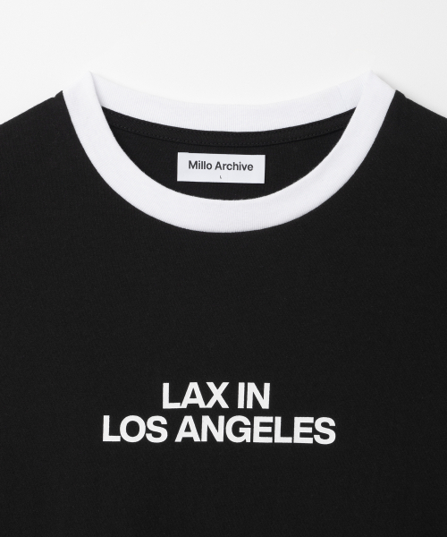 Millo Archive（ミロ アーカイブ）の「LAリンガーTシャツ[ブラック]（Tシャツ/カットソー・メンズ・その他・MEDIUM/LARGE/X-LARGE）」の8枚目の写真