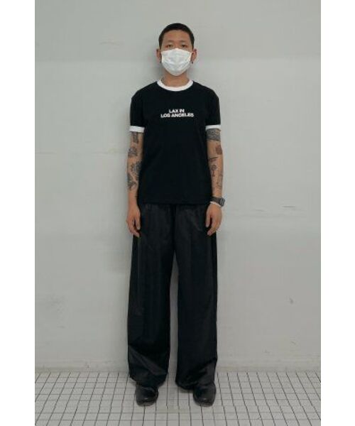 Millo Archive（ミロ アーカイブ）の「LAリンガーTシャツ[ブラック]（Tシャツ/カットソー・メンズ・その他・MEDIUM/LARGE/X-LARGE）」の6枚目の写真