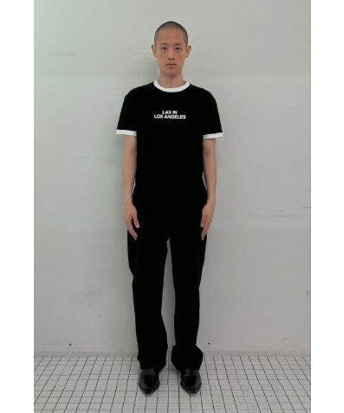 Millo Archive（ミロ アーカイブ）の「LAリンガーTシャツ[ブラック]（Tシャツ/カットソー・メンズ・その他・MEDIUM/LARGE/X-LARGE）」の7枚目の写真