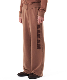 Washed Logo Sweatpants (Brown)