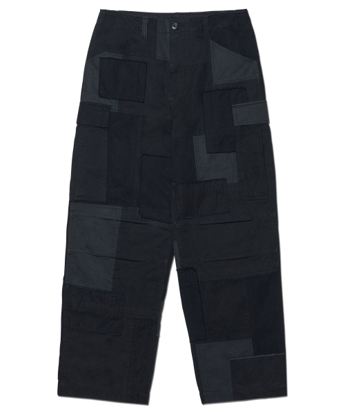 NOMANUAL(NOMANUAL)の「S.C MULTI PANEL PANTS - BLACK(その他パンツ・レディース・その他・MEDIUM/LARGE/SMALL)」の1枚目の写真