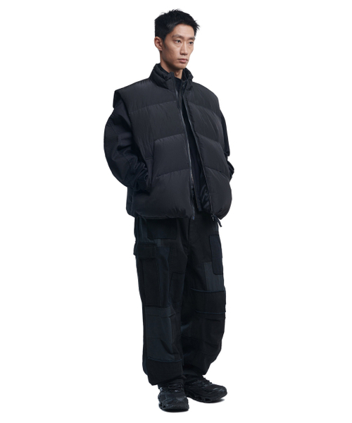 NOMANUAL(NOMANUAL)の「S.C MULTI PANEL PANTS - BLACK(その他パンツ・レディース・その他・MEDIUM/LARGE/SMALL)」の3枚目の写真