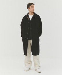 CASHMERE CASHMERE（カシミヤカシミヤ）の「【CASHMERE CASHMERE】CASHMERE REVERSIBLE OVER COAT（ステンカラーコート）」